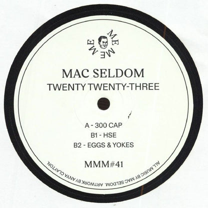 Mac Seldom – Twenty Twenty-Three (12", Me Me Me, 2026) Front Cover