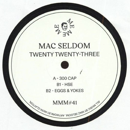Mac Seldom – Twenty Twenty-Three (12", Me Me Me, 2026) Front Cover
