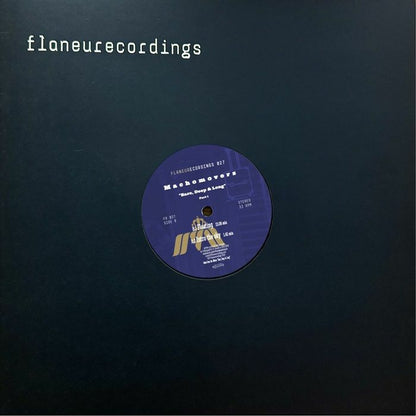 Machomovers – Bare Deep & Long Part 1 (12", Flaneurecordings, 2026) Back Cover