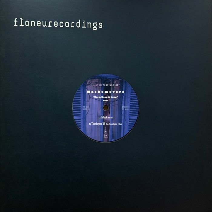 Machomovers – Bare Deep & Long Part 1 (12", Flaneurecordings, 2026) Front Cover