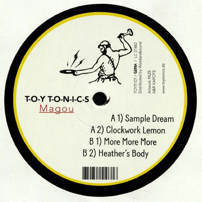 Magou – Dreams (12", Toy Tonics, 2020) Back Cover