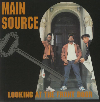 Main Source – Looking At The Front Door (7", Mr Bongo, 2020) Front Cover