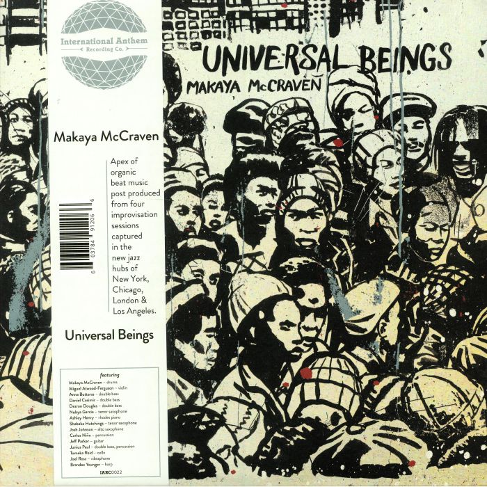 Makaya McCraven – Universal Beings (2xLP, International Anthem Recording Company, 2025) Front Cover