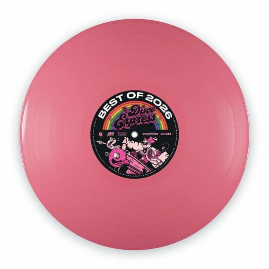 Make It Disco / BUSTIN' Loose / Mgr Mike / Ayce / Spirit Of House / Lefti / La Felix – Best Of 2026 (12", hot pink, The Disco Express, 2026) Front Cover
