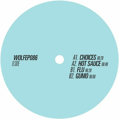 Malik Kassim Retromigration – Choices EP Vol.1 (12", Wolf Music Recordings, 2026) Back Cover