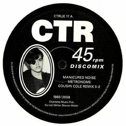 Manicured Noise – Metronome (Cousin Cole Remix 5-2) (12", Caroline True Records, 2019) Front Cover