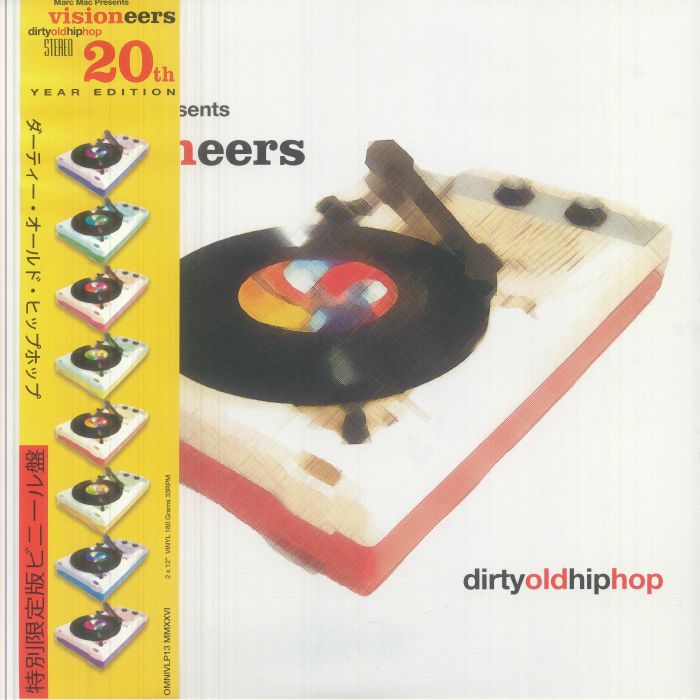 Marc Mac Presents Visioneers – Dirty Old Hip Hop (2xLP, Omniverse, 2026) Front Cover