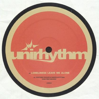Marcellus Pittman – Loneliness Leave Me Alone / Razz 09 (12", Unirhythm, 2025) Front Cover