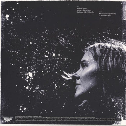 Maria W. Horn – Melting Pillars Of Snow (LP, XKatedral, 2026) Back Cover