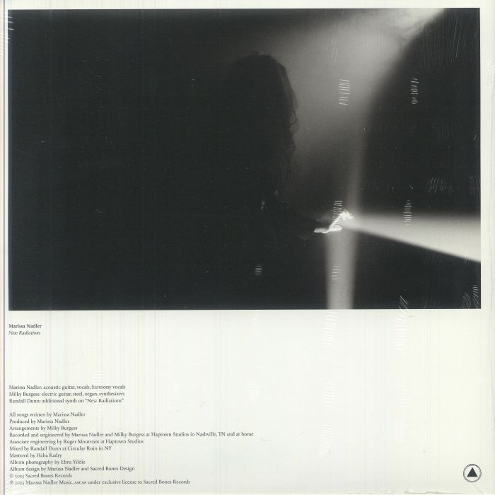 Marissa Nadler – New Radiations (LP, Sacred Bones Records, 2025) Back Cover