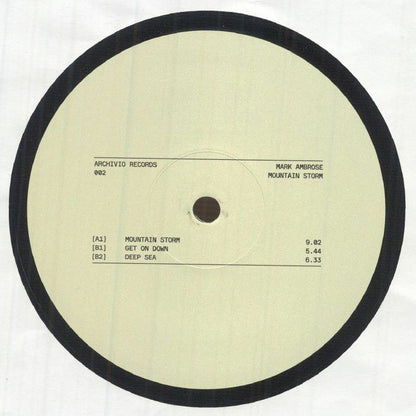 Mark Ambrose – Mountain Storm (12", Archivio Records, 2026) Front Cover