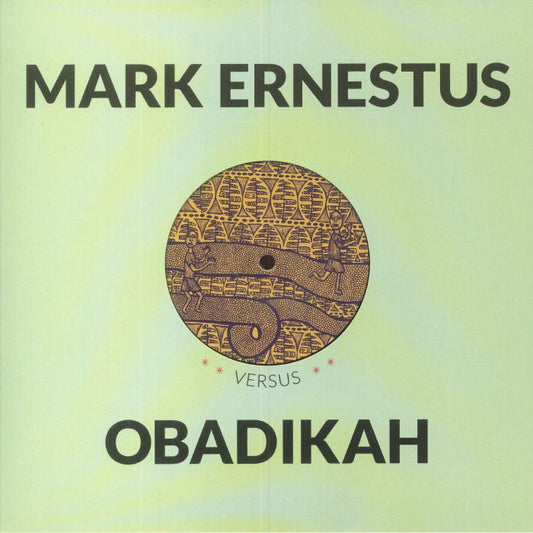 Mark Ernestus Versus Obadikah – April (10", Honest Jon's Records, 2016) Front Cover