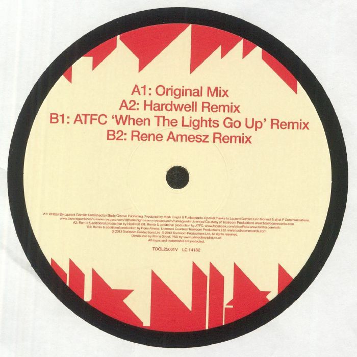 Mark Knight & Funkagenda – Man With The Red Face (12", Toolroom Records, 2023) Back Cover