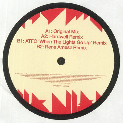 Mark Knight & Funkagenda – Man With The Red Face (12", Toolroom Records, 2023) Back Cover