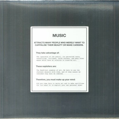 Mark – So You Betrayed The Creative Arts For Your Own Personal Ends (LP, A Colourful Storm, 2023) Front Cover