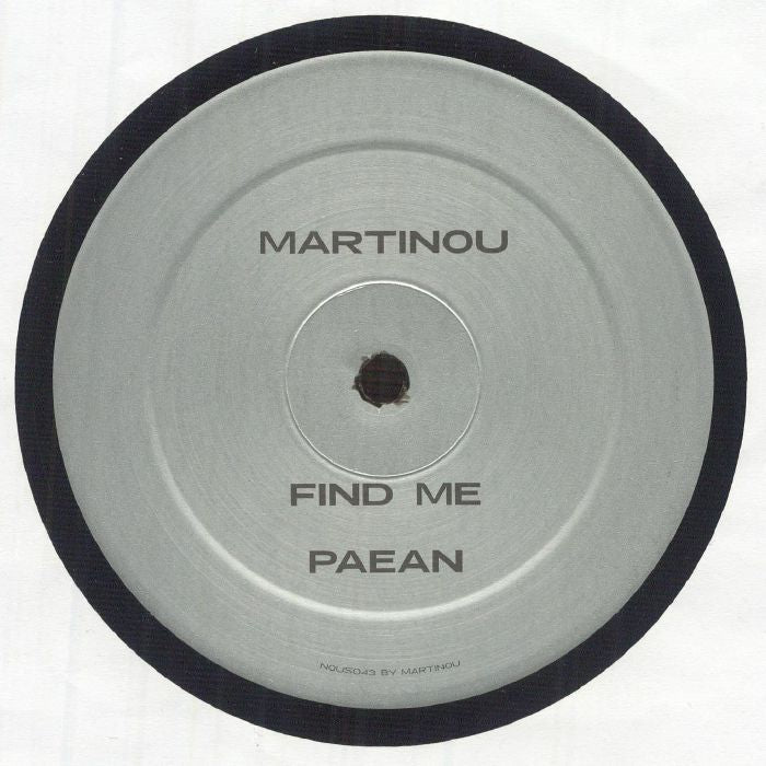 martinou – Always There (12", Nous'klaer Audio, 2025) Back Cover