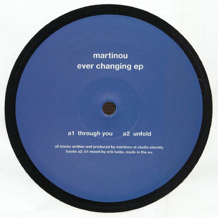 martinou – Ever Changing EP (12", Mule Musiq, 2026) Front Cover
