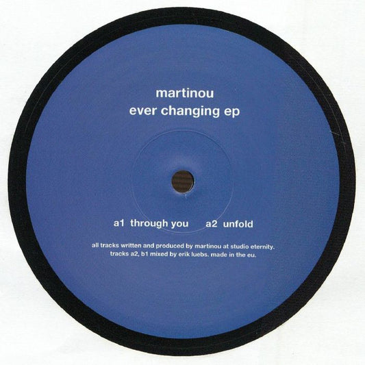 martinou – Ever Changing EP (12", Mule Musiq, 2026) Front Cover