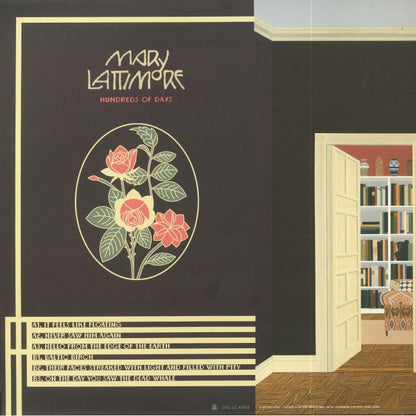 Mary Lattimore – Hundreds Of Days (LP, Rose Petal, Ghostly International, 2022) Back Cover