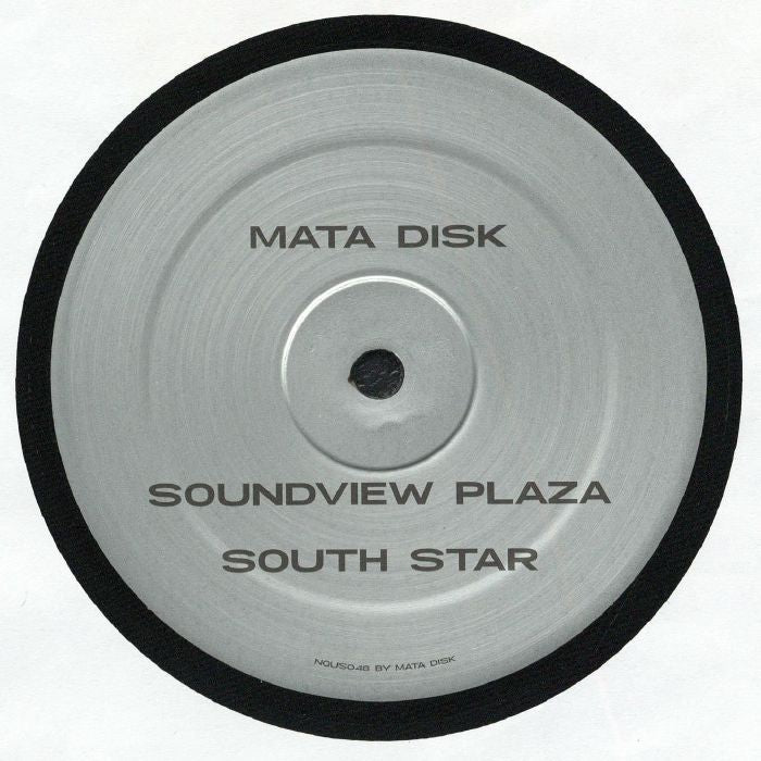 Mata Disk – Mindboggle (12", Nous Klaer Audio, 2026) Back Cover