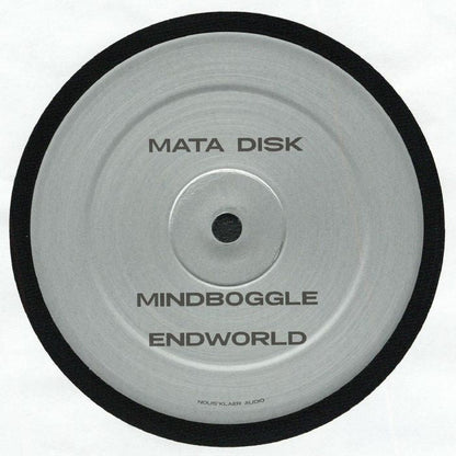 Mata Disk – Mindboggle (12", Nous Klaer Audio, 2026) Front Cover