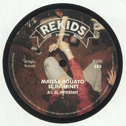 Matias Aguayo – El Internet (12", REKIDS, 2025) Front Cover