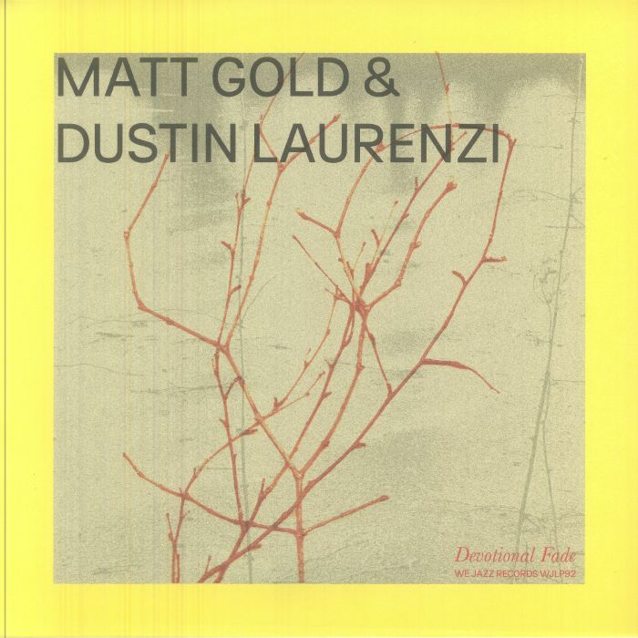 Matt Gold & Dustin Laurenzi – Devotional Fade (LP, We Jazz, 2026) Front Cover