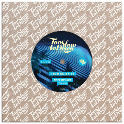 Matt Hughes – TSTD Edits 18 (7", Sky Blue, How Do You Are?, 2026) Back Cover