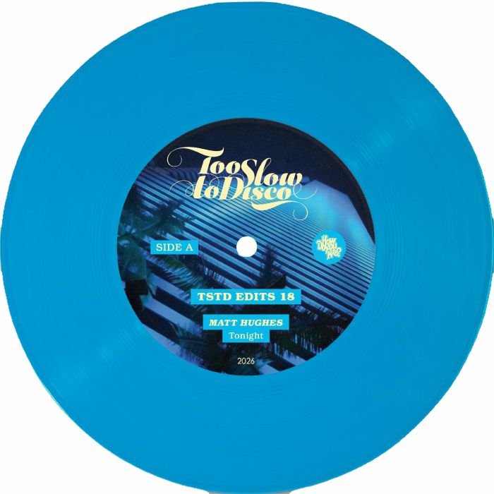 Matt Hughes – TSTD Edits 18 (7", Sky Blue, How Do You Are?, 2026) Front Cover