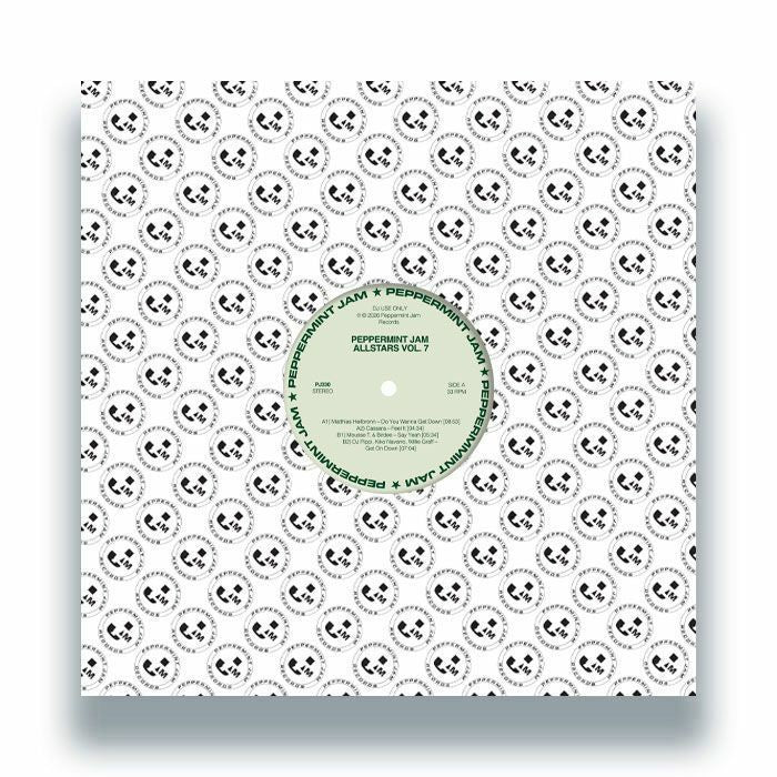 Matthias Heilbronn / Cassara / Mousse T / Birdee / Dj Pippi / Kiko Navarro / Wil Lie Graff – Peppermint Jam Allstars Vol 7 (12", Peppermint Jam, 2026) Front Cover