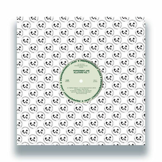 Matthias Heilbronn / Cassara / Mousse T / Birdee / Dj Pippi / Kiko Navarro / Wil Lie Graff – Peppermint Jam Allstars Vol 7 (12", Peppermint Jam, 2026) Front Cover