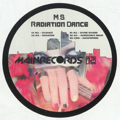 Matthias Schildger – Radiation Dance (12", Mainrecords, 2024) Front Cover