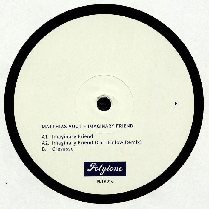 Matthias Vogt – Imaginary Friend (12", Polytone Recordings, 2019) Back Cover