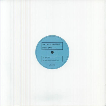 Mattias El Mansouri – Sense Data (12", Phonica Records, 2026) Back Cover