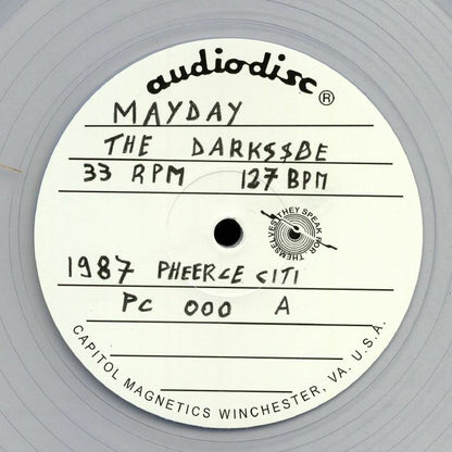 Mayday – The Darkside (12", Clear, Pheerce Citi, 2021) front cover