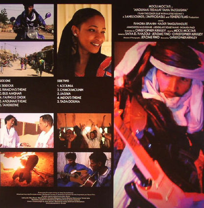 Mdou Moctar – Akounak Tedalat Taha Tazoughai (Original Soundtrack Recording) (LP, Sahel Sounds, 2015) Back Cover