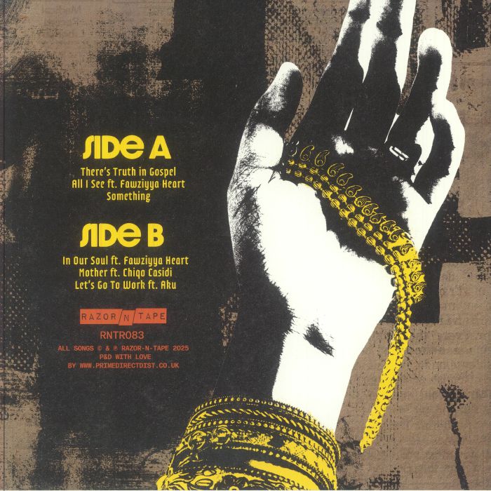 Megatronic – There’s Truth In Gospel (12", Razor-N-Tape Reserve, 2025) Back Cover