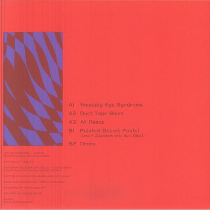 Mei Honeycomb – Clairvoyant Dimensions (LP, Meakusma, 2026) Back Cover