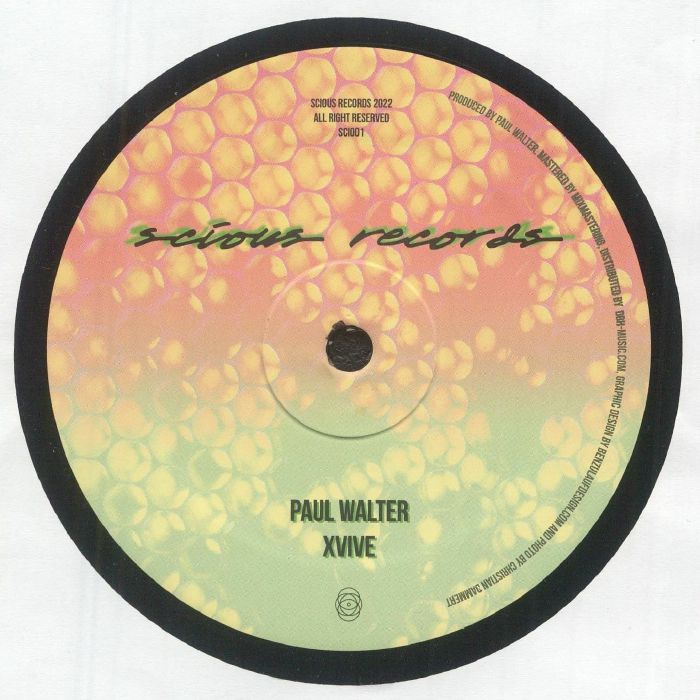 Melchior Productions LTD. Paul Walter – Scious Records 001 (12", Scious, 2022) Back Cover