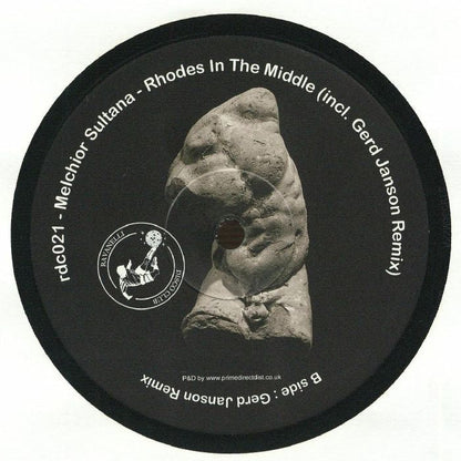 Melchior Sultana – Rhodes In The Middle (12", Ravanelli Disco Club, 2026) Back Cover