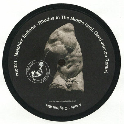 Melchior Sultana – Rhodes In The Middle (12", Ravanelli Disco Club, 2026) Front Cover