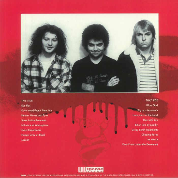 Melvins – Gluey Porch Treatments (LP, Lime, Ipecac Recordings, 2021) Back Cover