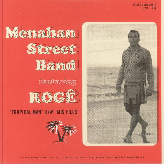 Menahan Street BAND feat ROGE – Tropical Man (7", Diamond West, 2024) Front Cover