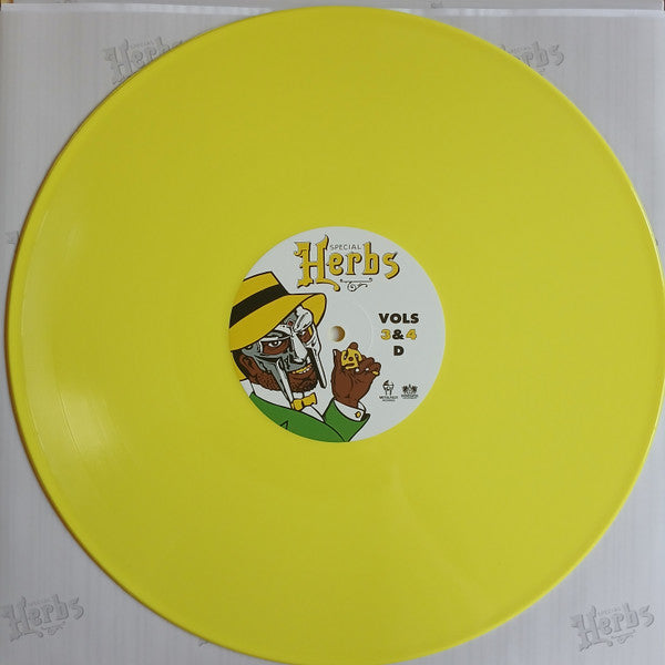 Metal Fingers – Special Herbs (Vols 3&4) (2xLP, Lemon Yellow, Rhymesayers Entertainment, 2025) Image 5