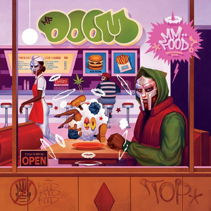 MF Doom – MM..Food (2xLP, Rhymesayers Entertainment, 2026) Front Cover