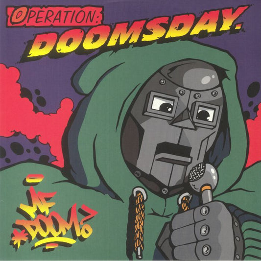 MF Doom – Operation: Doomsday (2xLP, Rhymesayers Entertainment, Metal Face Records, 2023) front cover