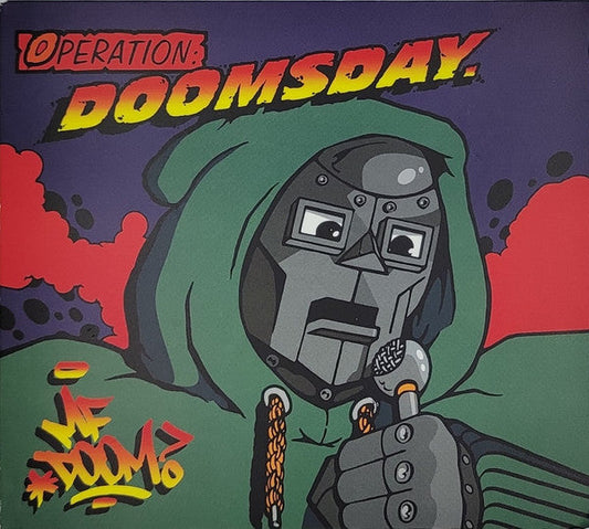 MF Doom – Operation: Doomsday (CD, Metal Face Records, 2023) Front Cover