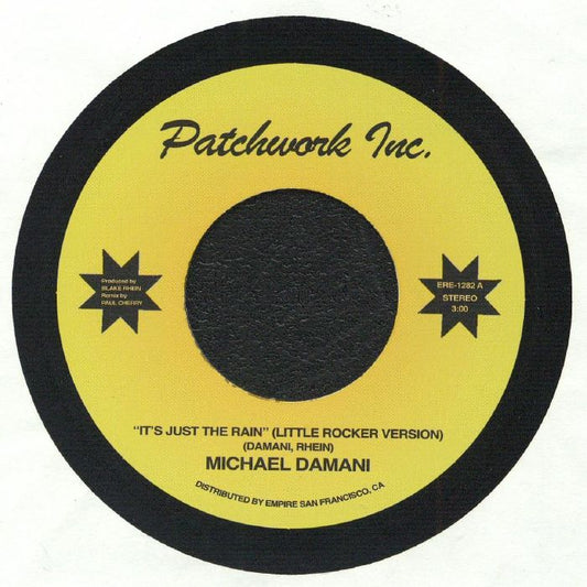 Michael Damani – It's Just The Rain (7", Patchwork Inc., 2026) Front Cover