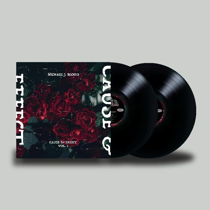Michael J Blood – Cause & Effect Vol 1 (2xLP, Peacefrog, 2026) Front Cover