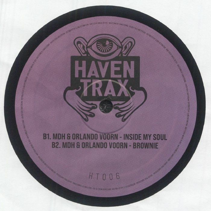 Michel De Hey – Dreamin' EP (12", 180gr, Haven Trax, 2026) Back Cover